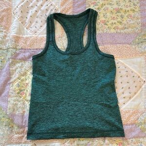 Lululemon Athletica Teal Racerback Tank Top